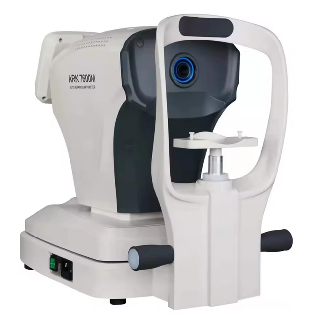 High QualityOptics Instrument ARK-7600M with Manual Chin Rest Digital Ophthalmic Auto Refractometer for Sale