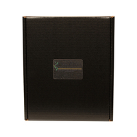 Carton rigide à impression personnalisée boîte postale de bouteille d'huile d'olive verte boîte cadeau de luxe d'huile d'olive avec insert pour bouteille