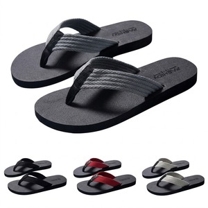 Tongs de plage en EVA pour hommes, légères, confortables, antidérapantes, sandales d'été souples, décontractées, pour l'extérieur, usage quotidien - Product Image 2