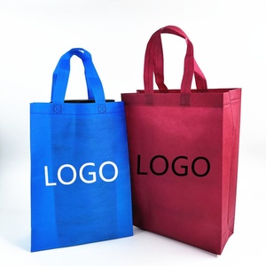 Sac fourre-tout en tissu non tissé écologique réutilisable imprimé en soie avec logo personnalisé pour la promotion des supermarchés, des épiceries, des achats en gros - Product Image 1