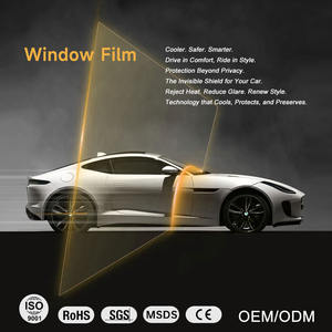 <span class=keywords><strong>Film</strong></span> de teinte de fenêtre de voiture d'isolation thermique de contrôle du soleil 5% 15% 20% VLT Ultra Clear Nano Ceramic Polarized Car Window Solar Tint <span class=keywords><strong>Film</strong></span> - Product Image 3