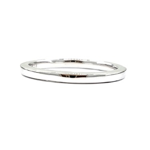 HongKong Wholesale Reliable High Quality 18k Solid White Gold Classic Pave Setting Brilliant Cut Thin Eternity Wedding Band Ring - Product Image 3