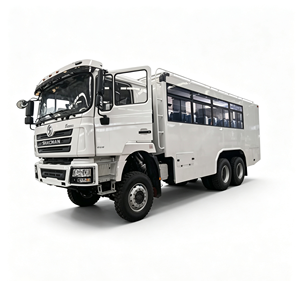 Bus tout-terrain Shacman 6x6 personnalisé LHD/RHD pour le <span class=keywords><strong>transport</strong></span> minier et interurbain dans le désert, les montagnes et les champs pétrolifères - Product Image 3