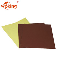 Papier abrasif en oxyde d'aluminium/carbure de silicium, grain 80, vente en gros, chinois, 10 pièces
