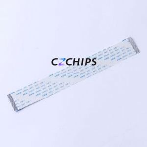 FC-1.0B-20P-150mm FFC Cable (Flexible Flat Cable) P=1mm Connector 20P 1mm 0.3mm Non-Inverting - Product Image 1