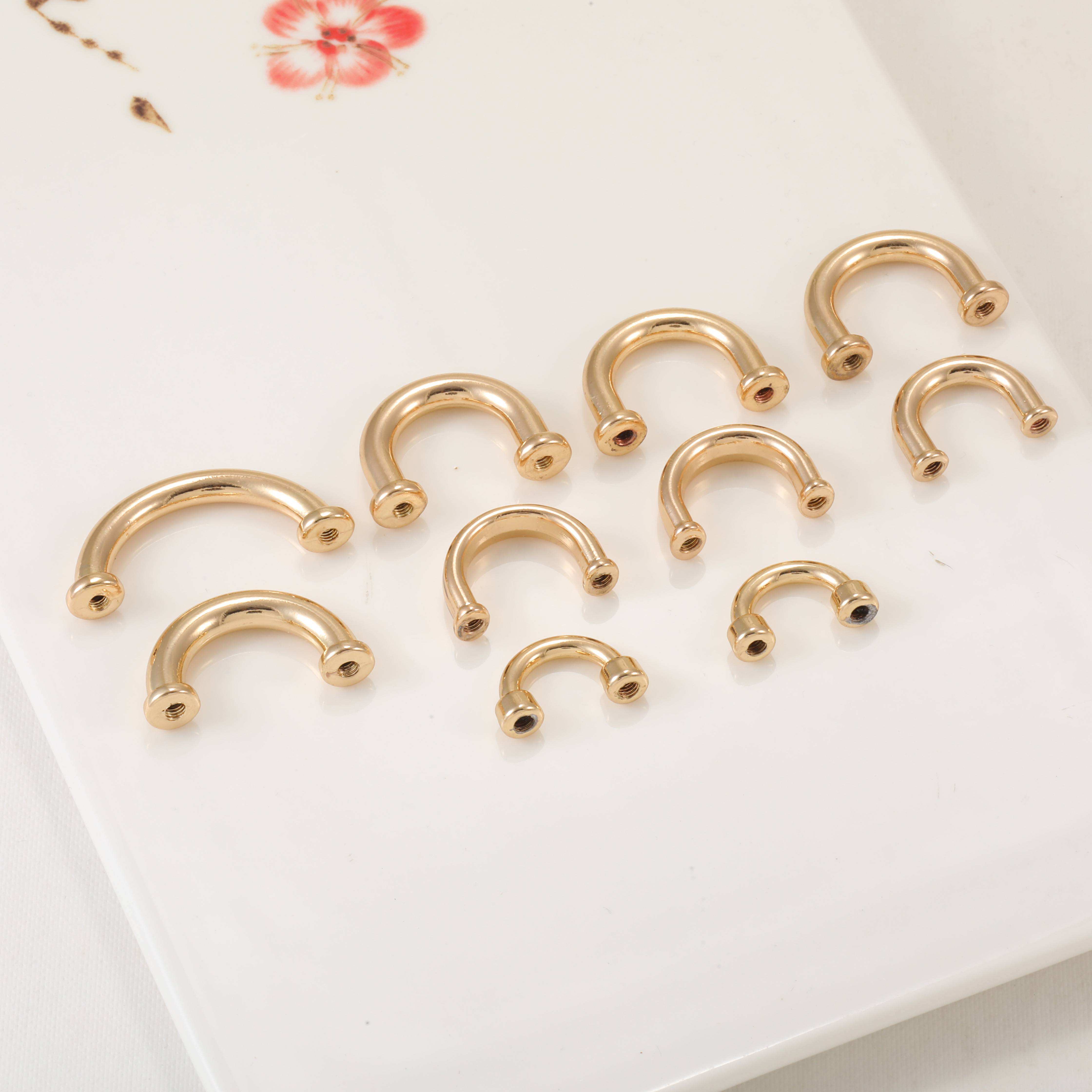 Alloy Decorative Round Wire D-Ring Excellent Hardware Accessories for  Luggage Special Bag Parts Accessories