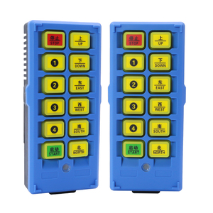 Control remoto industrial de manejo de grúa de una sola velocidad con 8 botones y estándares internacionales de la ECD-Q800E - Product Image 1