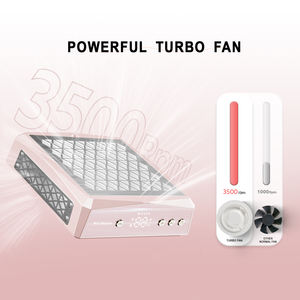 Fabricant d'équipements pour ongles, <span class=keywords><strong>aspirateur</strong></span> à poussière pour ongles professionnel, rechargeable, 85 W, 3500 tr/min, forte aspiration, collecteur de poussière pour ongles - Product Image 3