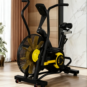Bicicleta estática de entrenamiento de brazos y piernas con resistencia al viento, multifuncional, para ejercicio cardiovascular de cuerpo completo, ciclismo fitness. - Product Image 4