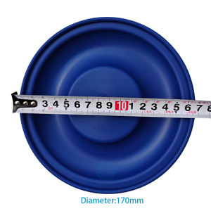 सैंटपोरीन रबर डायाफ्राम 1 इंच प्लास्टिक ढाला न्यूमेटिक पंप भागों भूसी जल उपचार 188857 मॉडल कस्टम कटिंग - Product Image 3