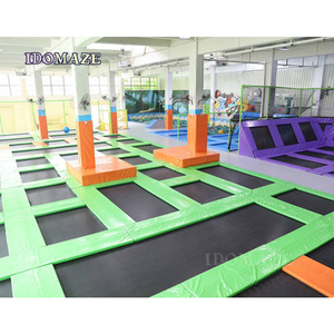 Parco Avventura Indoor con Trampolini e Zona di Salto Freestyle per Strutture di Divertimento Commerciali - Product Image 2
