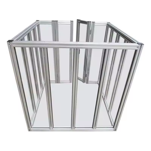 Couverture de protection en <span class=keywords><strong>profilé</strong></span> aluminium sur mesure 2020/3030/4040/8080 – Protection industrielle pour profilés aluminium et clôtures - Product Image 5