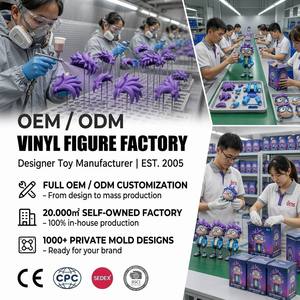 Figurine d'Action d'Art en PVC Plastique pour Créateur, Jouet en Vinyle Personnalisé en Plastique avec Impression 3D, Figurine en Vinyle Fabriquée sur Mesure OEM - Product Image 2