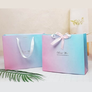 Petit sac cadeau de remerciement, en papier, avec Logo, pour magasin de bijoux, Boutique, imprimé personnalisé, 100 pièces - Product Image 3