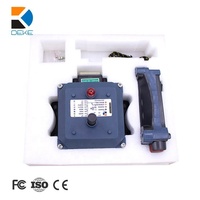 Télécommande industrielle sans fil DEKE DK1-7S1T-9 à vitesse unique, portée 250m, antichoc et étanche pour palan