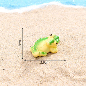 Chenjun Comercio exterior nuevo paisaje dibujos animados pequeño cocodrilo DIY accesorios decorativos mini adornos - Product Image 6