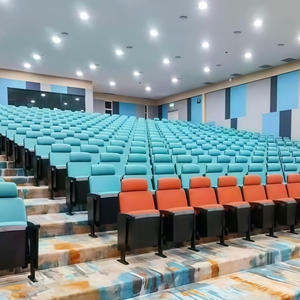 Chaise d'école multifonctionnelle pliable en alliage d'aluminium moderne, écologique, pour salle de classe, conférence, automne - Product Image 1