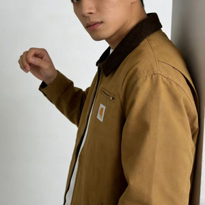 Ropa de Trabajo <span class=keywords><strong>para</strong></span> <span class=keywords><strong>Hombre</strong></span>, Chaqueta de Trabajo Resistente al Agua, Estilo Retro, <span class=keywords><strong>para</strong></span> Invierno, Atuendo de Oficina a la Moda - Product Image 6