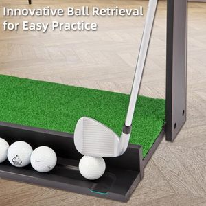 Supporto per palline da Golf in legno salvaspazio Premium per 8 mazze e 22 palline - Product Image 3