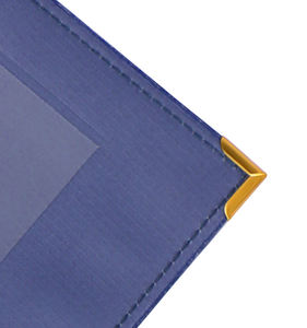 Portatarjetas de identificación de seguro de documentos PU protector personalizable, organizador de vehículos escolares de oficina, carpeta de archivos de documentos - Product Image 5