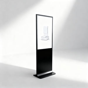 Base per Totem Pubblicitario da Pavimento Personalizzata OEM ODM Lavorata a CNC Supporto Robusto <span class=keywords><strong>in</strong></span> Alluminio/Lamiera OEM ODM - Product Image 3