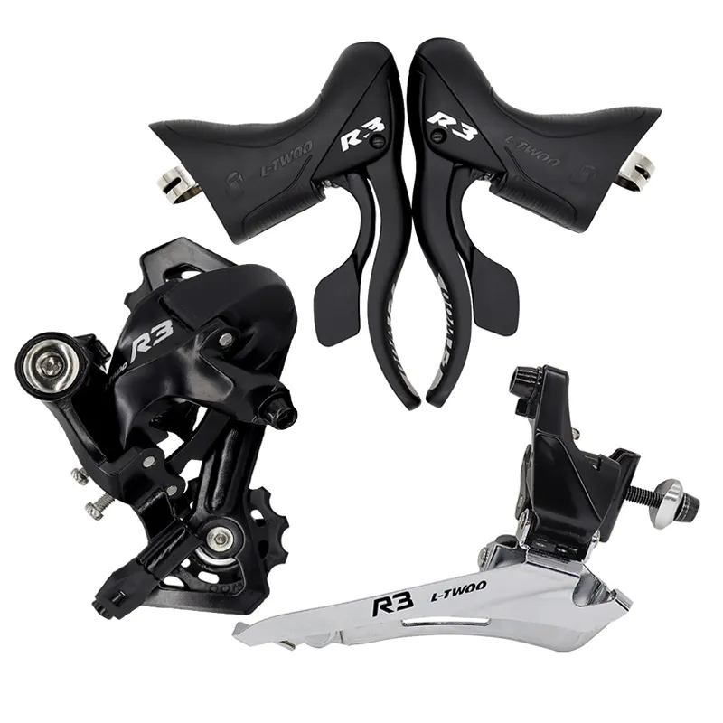 LTWOO R3 2X8 سرعة الطريق الدراجة Derailleurs عدة شيفتر الفرامل رافعة 16 سرعة دراجة الخلفي Derailleur المجموعة متوافقة شيمانو