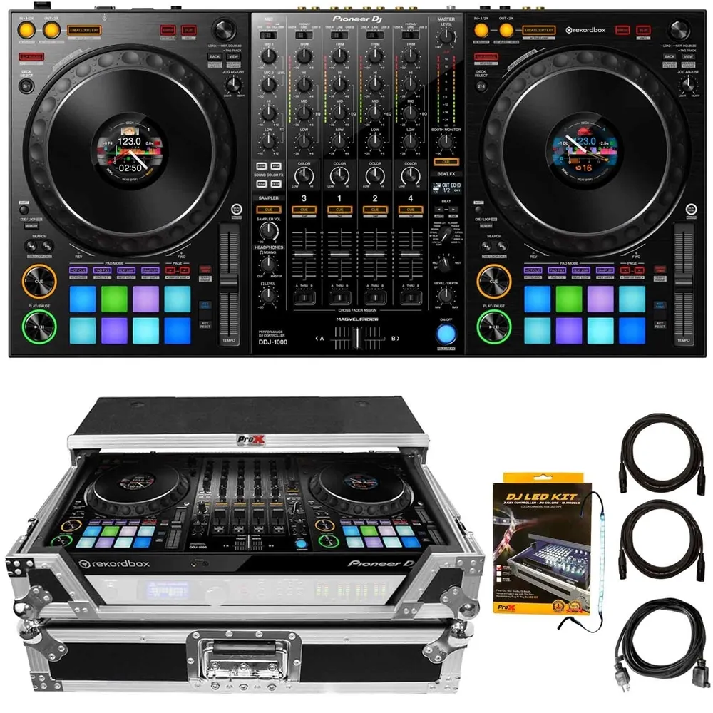 NEW ORIGINAL Pioneers DJ DDJ-1000 4-Channel rekordbox DJ Controller