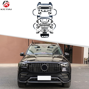 Kit carrosserie de haute qualité style GLE63 AMG pour conversion facelift, <span class=keywords><strong>achat</strong></span> en gros pour <span class=keywords><strong>Mercedes</strong></span> Benz W167 GLE, mise à niveau des modèles de début à la fin de la série - Product Image 1