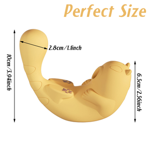 Vibrateurs étanches pour clitoris et tétons, au design mignon, jouets pour adultes pour le plaisir des couples féminins, avec 10 modes de succion et 10 modes de vibration - Product Image 6
