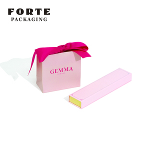 FORTE Factory Eco <b>Gift</b> Jewelry Leatherette Paper <b>Box</b> Jewellery Packaging Small Business Jewelry <b>Box</b> - Product Image 4