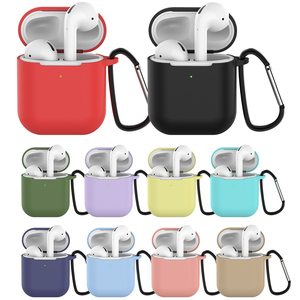 Funda de Silicona para Auriculares con Logotipo de Diseñadores Personalizados <span class=keywords><strong>2022</strong></span>, Fundas de Silicona+PC Resistentes a Golpes para <span class=keywords><strong>Airpods</strong></span> 1 2 3 Pro - Product Image 1