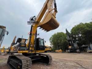 รถขุดไฮดรอลิก Caterpillar 340D2L รุ่นดั้งเดิม มือสอง สำหรับรุ่น 340D2L ปี 2020 น้ำหนัก 40 ตัน เครื่องยนต์กำลัง 228 กิโลวัตต์ - Product Image 3