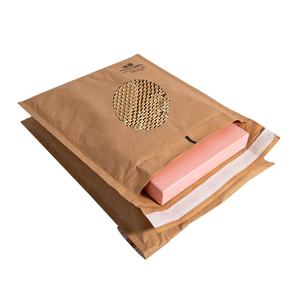 XCGS Logo personnalisé grande taille 100% recyclé étanche <span class=keywords><strong>en</strong></span> nid d'abeille papier Mailer rembourré papier Mailer pour expédition sac d'expédition - Product Image 1