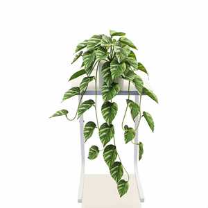 An Yun Artificial Pothos Vines 30cm-100cm Silk <b>Wall</b> Mounted Indoor Green Ivy <b>Decor</b> for Home Office - Product Image 1