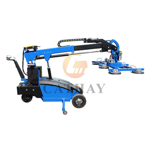 Nuevo Elevador de Vidrio para Ventanas Eléctrico, con 8 Ventosas, Altura Máxima de 5m, Control Manual, Transportador Móvil, 1 Tonelada - Product Image 1