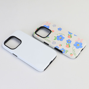 <span class=keywords><strong>Coque</strong></span> <span class=keywords><strong>de</strong></span> téléphone magnétique 2-en-1 3D vierge pour sublimation pour iPhone 12 13 14 15 16 17 Pro Max, <span class=keywords><strong>coque</strong></span> arrière magnétique en TPU PC pour personnalisation DIY - Product Image 6