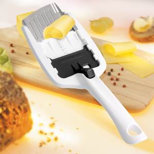 Cortador de queso ajustable de 1-7mm, herramientas de tabla de queso de metal y aluminio para uso en la cocina empaquetadas en caja - Product Image 1