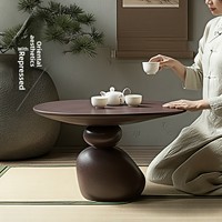 Table de Chevet Créative Moderne en Résine, Meuble d'Appoint pour Entrée ou Canapé, Hauteur Réglable, Luxe Léger, Petit Meuble Wabi-sabi pour la Maison