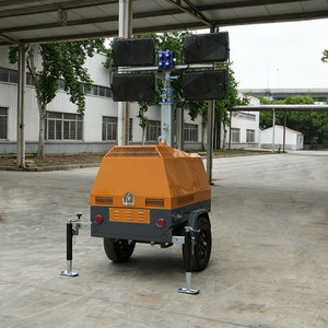 Storike <b>Light</b> Tower 7m 5Kw Diesel Powered Mobile <b>Lighting</b> Trailer For Mining Emergency Use - Product Image 1