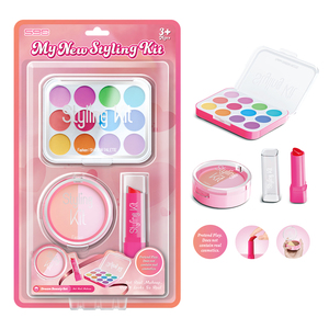 Cadeau d'anniversaire pour fille : Jouets de maquillage sécurisés pour jeu d'imitation, sans cosmétiques factices, pour enfants - Product Image 2
