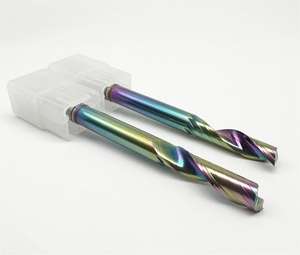 ดอกกัดอลูมิเนียมแบบฟลูตเดี่ยวเคลือบสีสันสดใส ขายดีปี 2025 สำหรับงานกัดอลูมิเนียมอัลลอยด์ - Product Image 4