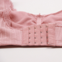 Soutien-gorge respirant pour femmes après chirurgie, grande taille, soutien-gorge sans armatures pour gros seins, soutien-gorge à poche souple pour mastectomie