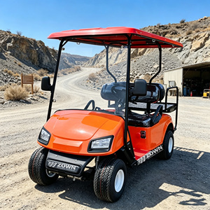Voiturette de golf électrique ZOWN haute capacité, longue portée, 8 places, caméra de recul en option, homologuée pour la route, pour les communautés résidentielles - Product Image 1