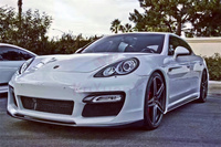 Pour 10-13 vieux Porsche Panamera 970 mise à niveau V-style corps kit pare-chocs Avant pare-chocs Arrière Côté jupe Arrière spoiler aile