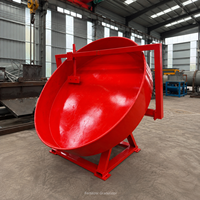 Machine de granulation d'engrais organique MINGDA YP600, granulateur à disques pour poudre minérale, 0,3-5 tonnes/h, pour engrais à base de fumier animal