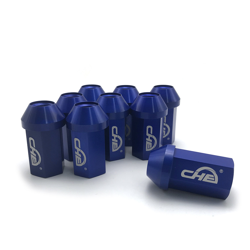 20Pcs Universal Wheel Lug Nuts Aluminum