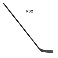 Crosse de hockey sur glace ZENK en fibre de carbone, modèle professionnel, flexibilité 20, longueur réglable 69 pouces, pour seniors et juniors