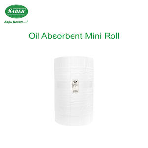 แผ่นดูดซับน้ำมัน SABEROil แบบมินิโรล 200 ม้วน สีขาว สำหรับปูปูน้ำมันใต้ท่ออย่างต่อเนื่อง - Product Image 4