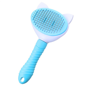 Mascota de un clic limpieza de <span class=keywords><strong>peine</strong></span> de fundido automático de cepillo de limpieza cepillo abierto barbero limpieza de la belleza - Product Image 3