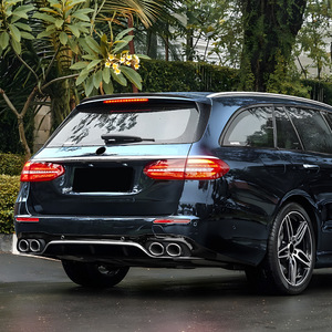 สปอยเลอร์หลังรถยนต์ Mercedes-Benz E-Class S213 Avant ปี 2016-2023 รุ่น AMG สีดำเงา ลายคาร์บอนไฟเบอร์ วัสดุ ABS - Product Image 1